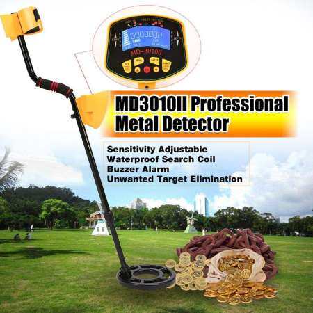 LALOVE MD3010II โลหะใต้ดินอุปกรณ์ตรวจจับแบบมือถือ Treasure Hunter เครื่องตรวจจับทอง