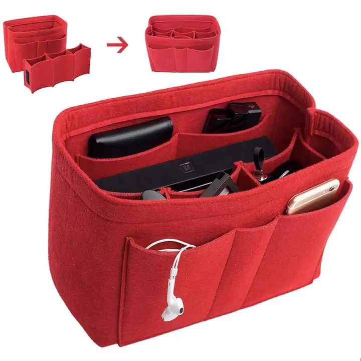 felt handbag organizer