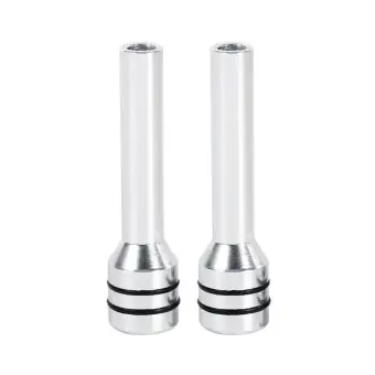 2pcs Universal Car Truck Aluminum Interior Door Lock Knob Pins