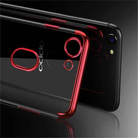 สำหรับ OPPO F7 ชุบโปร่งใสเคสบางพิเศษเคสโทรศัพท์อ่อนใสฝาหลัง