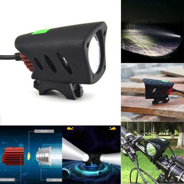 5 Modes True 2000LM 2 X XM-L T6 LED USB Waterproof Lamp Bike Bicycle Headlight