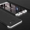 เคสโทรศัพท์สำหรับซัมซุงกาแล็คซี่ C9 Pro, 3 in 1 Double DIP 360 ° ป้องกัน Ultra พลาสติกแข็งบาง/PC เคสโทรศัพท์เคลือบ [ป้องกันตก] โทรศัพท์ [กันกระแทก]/เคสปกป้องโทรศัพท์สำหรับซัมซุงกาแล็คซี่ C9 Pro - INTL