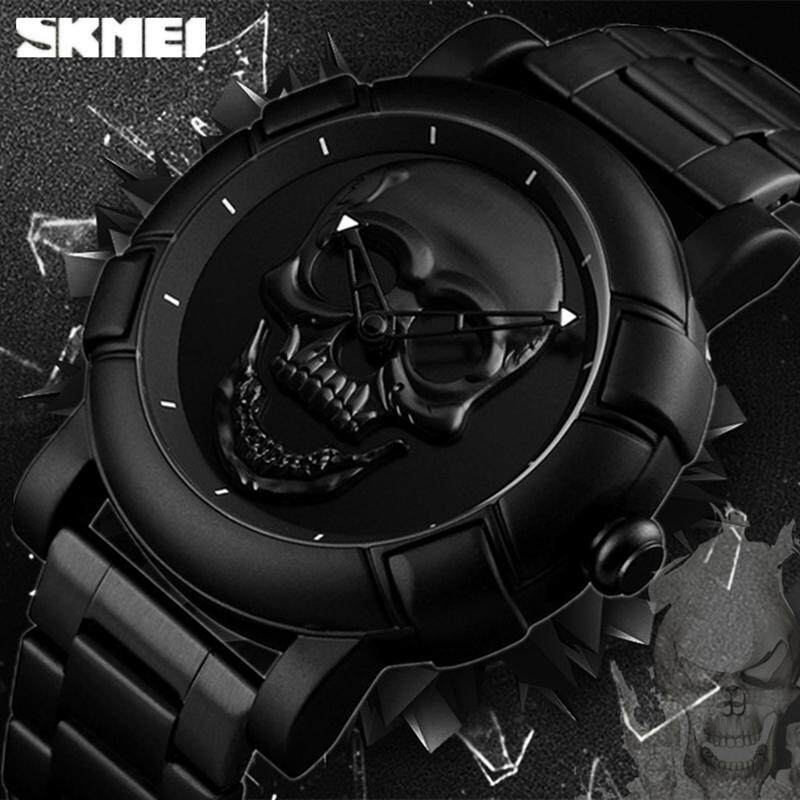 Skmei discount skull watch