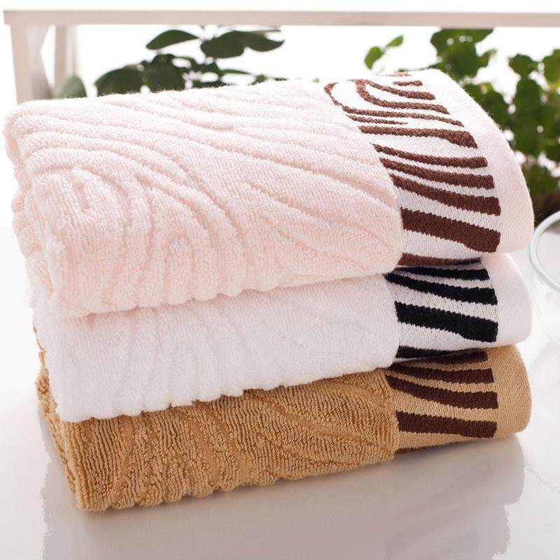 ABH 3Pcs Durable Cotton Towel Soft Comfortable Washcloth Super Absorbent Bath Towel