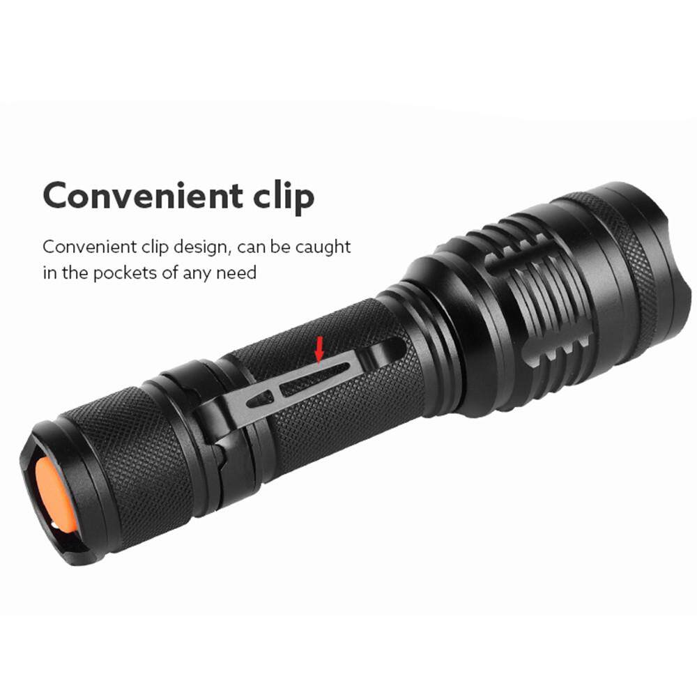 X800 Shadowhawk 6000lm Tactical Flashlight T6 LED Military Torch Gift Kit