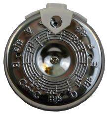 goges 13 Tone Note Key Chromatic C Pitch Pipe Guitar Tuner Tuning Violin Bass – intl