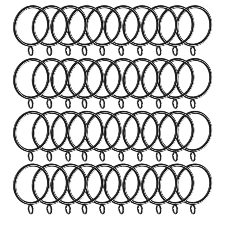 Free Shipping 40 Pack Curtain Rings 38mm Internal Diameter