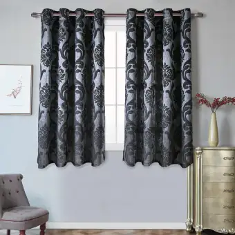 1 Pcs 50 60 Blackout Curtains Napearl Fashion Jacquard Bedroom