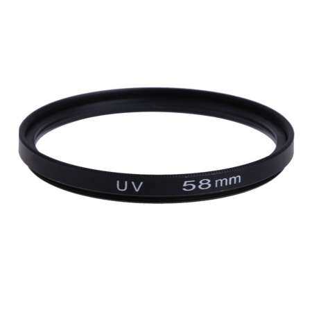 58 มิลลิเมตร UV Ultra - VIOLET FILTER ตัวป้องกันเลนสสำหรับ Camera Canon Nikon SONY - INTL