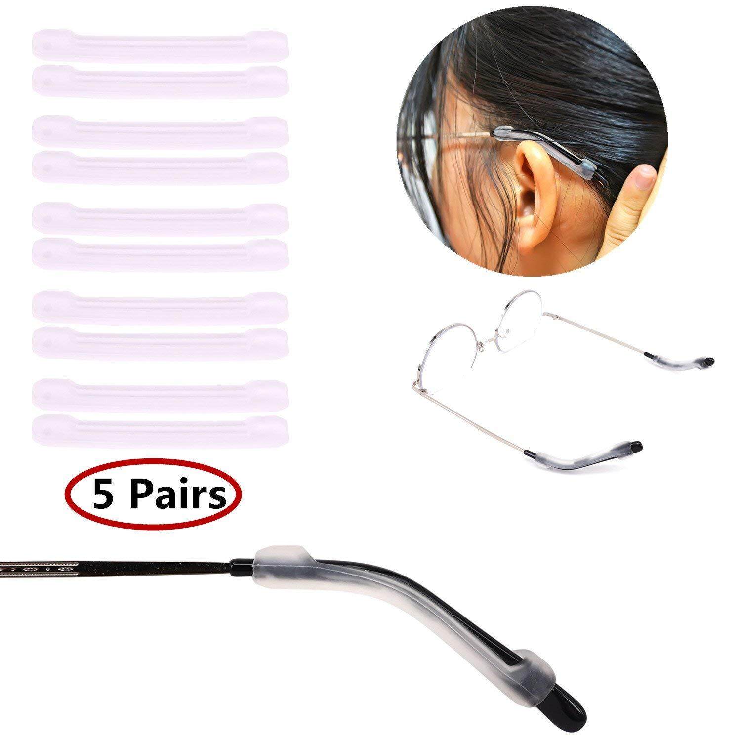 Elastic Silicone Eyeglasses Strap Holder Waterproof Glasses Retainer Sports Sunglasses Chain 3 Pack Women Men Kids