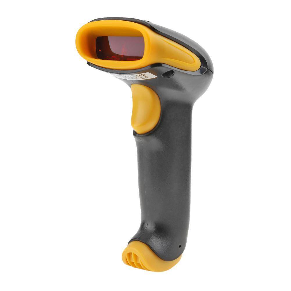 Auto Induction Laser Barcode Scanner Wired 1D Bar Code Reader Scanning(Black)(Black)