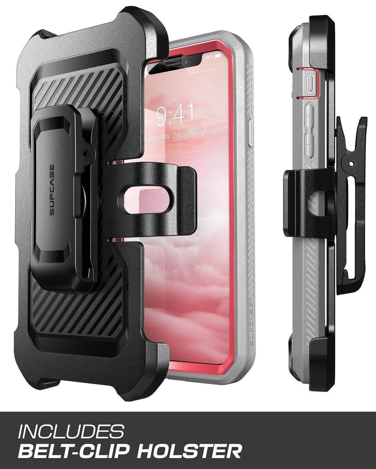 Cho Iphone XS Max Ốp lưng BẢO VỆ SUPCASE Toàn Thân Chắc Chắn Kẹp Bao Da có Nắp Đậy Bảo Vệ Màn Hình & Chân Đế