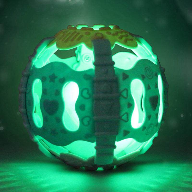 1 Pc Music Light Rattle Ball Molar Teether Baby Early Educational Electric Toys