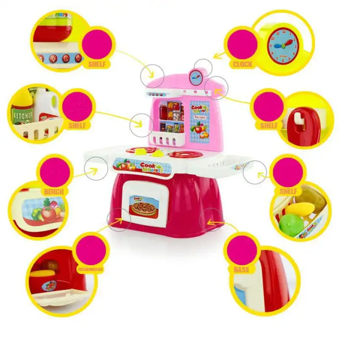 electronic girl in house toy