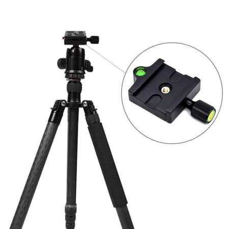 EVOL ขาตั้งกล้อง ยึดขสตั้งหกล้อง Professional KZ-20 Camera Tripod Monopod Quick Release Clamp Adapter Plate