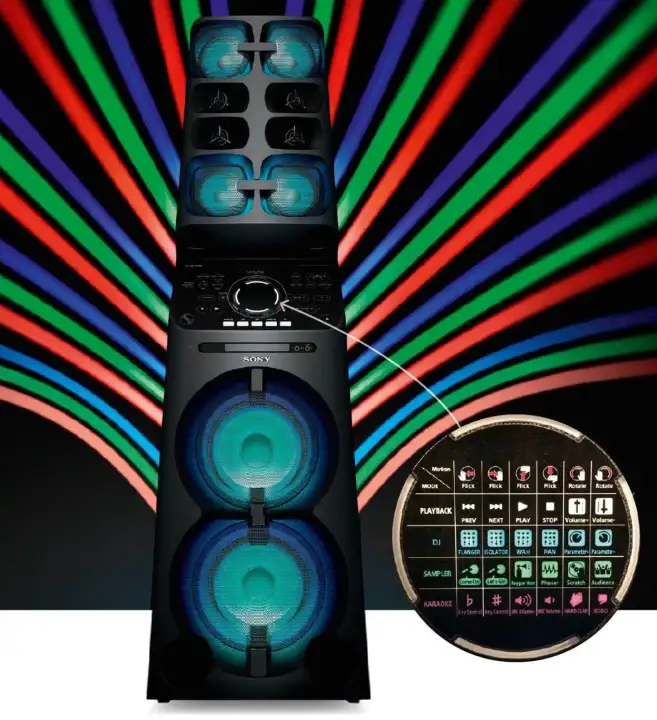 v90dw muteki high power audio system
