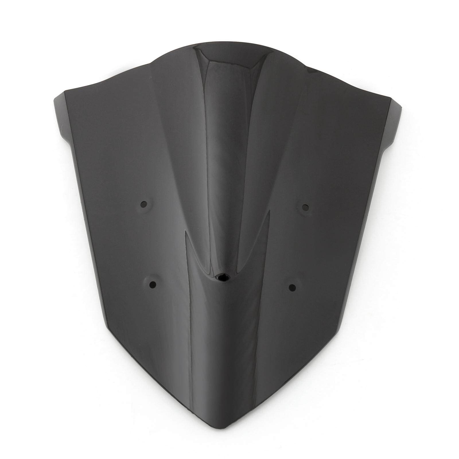 Windshield WindScreen Double Bubble For Honda CBR650F 2014-2017 Black