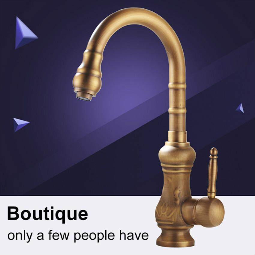 Antique Brass Kitchen Faucet Bronze Finish High Quality and Brand New