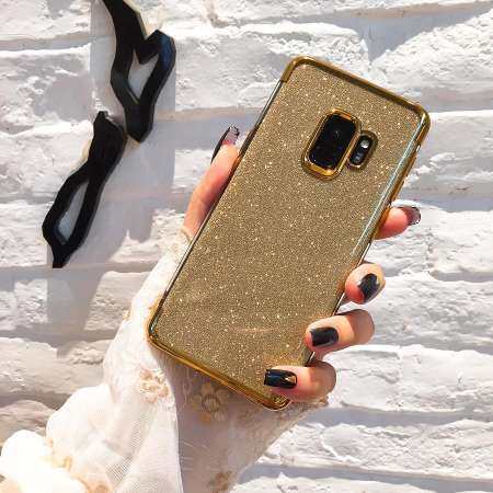 ชุบ Glitter Bling ซิลิโคนเคสโทรศัพท์สำหรับซัมซุงกาแล็คซี่ A6 PLUS 2018 เคสนิ่มใส่โทรศัพท์ TPU กรณี