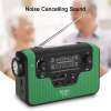 FM/AM/SW Solar FM Radio Hand Crank TF Music Bluetooth Hands-free Call Solar Radio