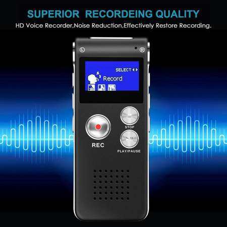 yesefus Digital Voice Recorder - intl