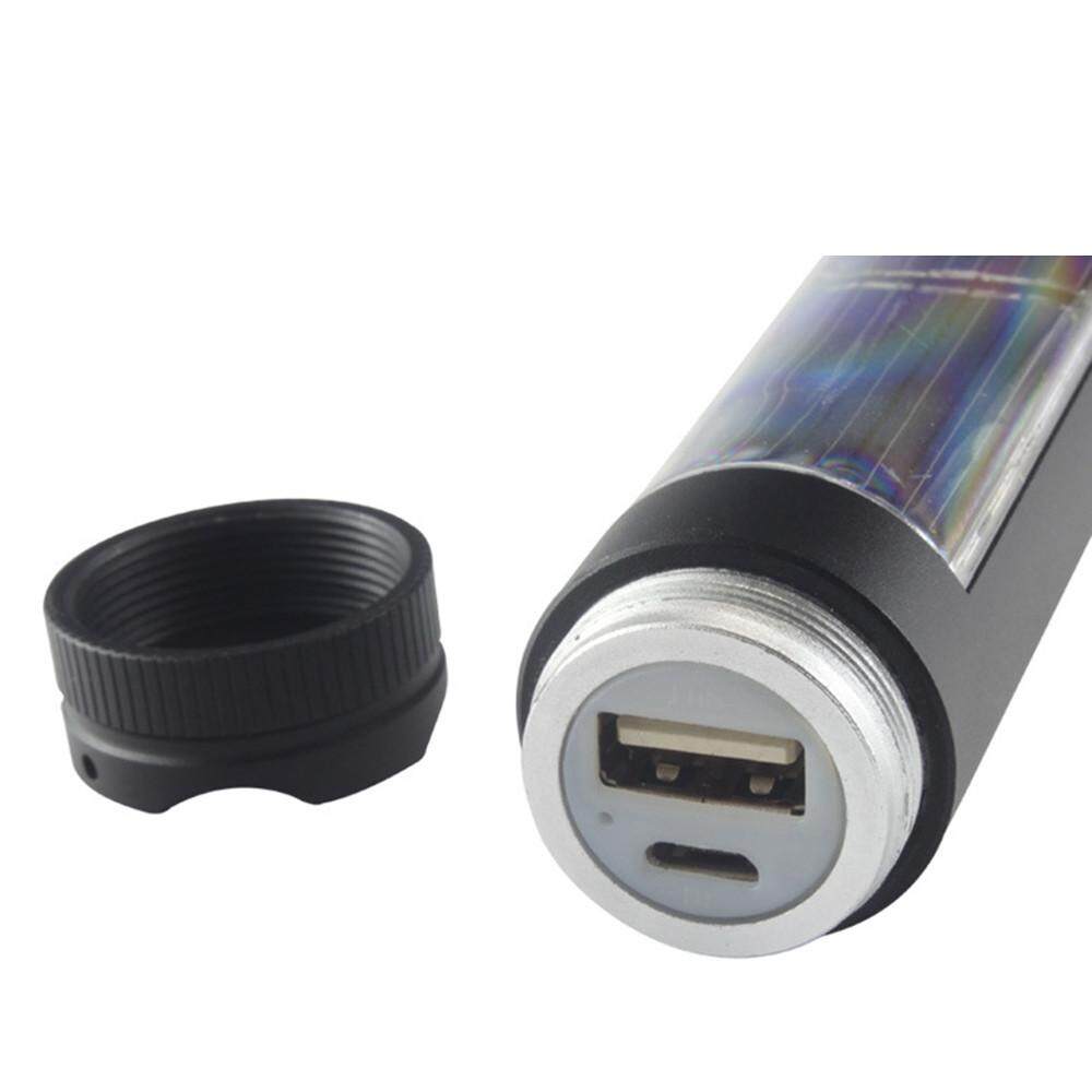 Outdoor Solar Rechargeable Camping Flashlight Rechargeable Mobile Phone