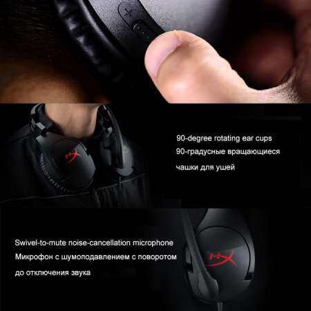Kingston ดั้งเดิมคลาวด์ไฮเปอร์เอ็กซ์ Stinger Auriculares หูฟัง SteelSeries หูฟังเกมพร้อมไมโครโฟนไมโครโฟนสำหรับ PC PS4 Xbox โทรศัพท์มือถือ