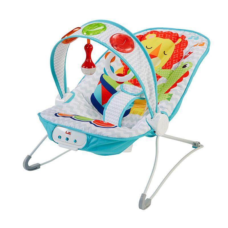 fisher price bouncer kick and play