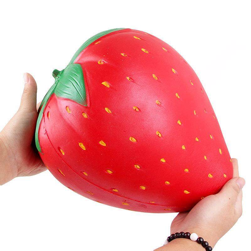 giant squishy strawberry