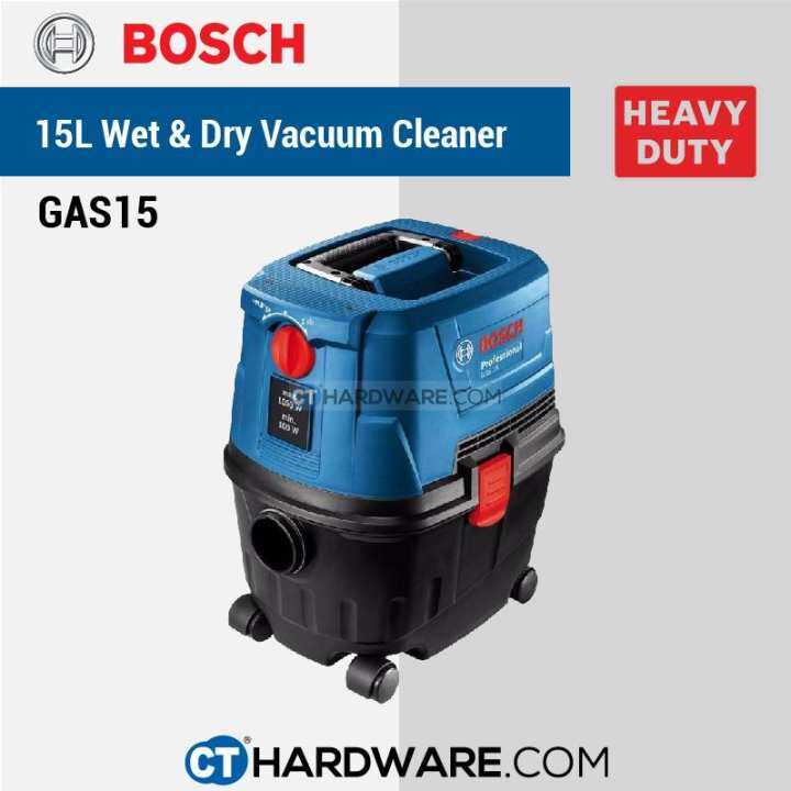 BOSCH GAS 15 PROFESSIONAL VACUUM WET & DRY ( GAS15 ) Lazada