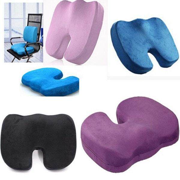 Memory Coccyx Orthopedic Car Seat Office Chair Cushion Lumbar Pain Relief Pillow - intl