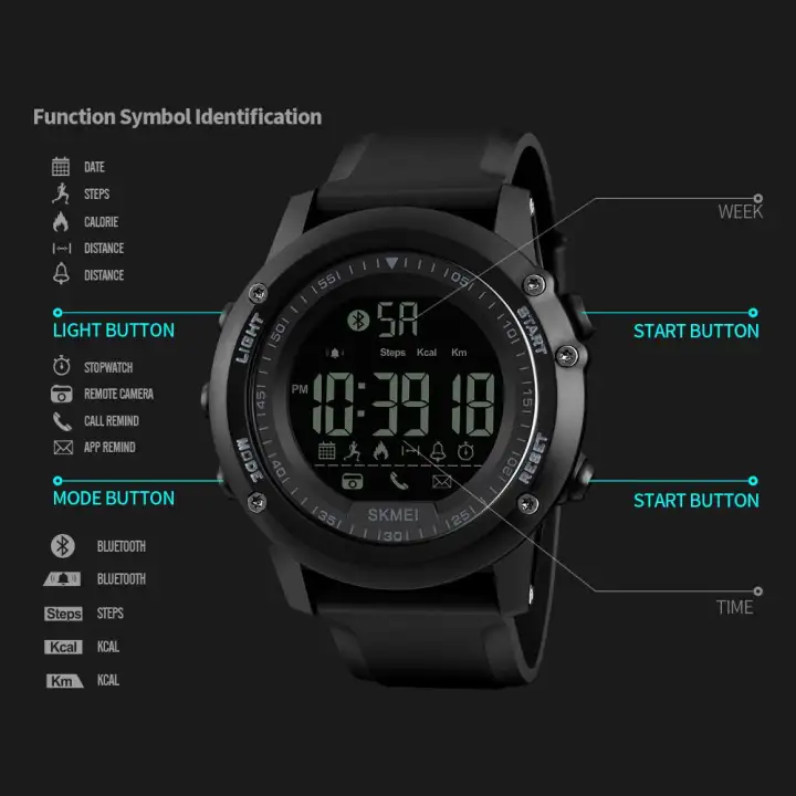 jam skmei bluetooth