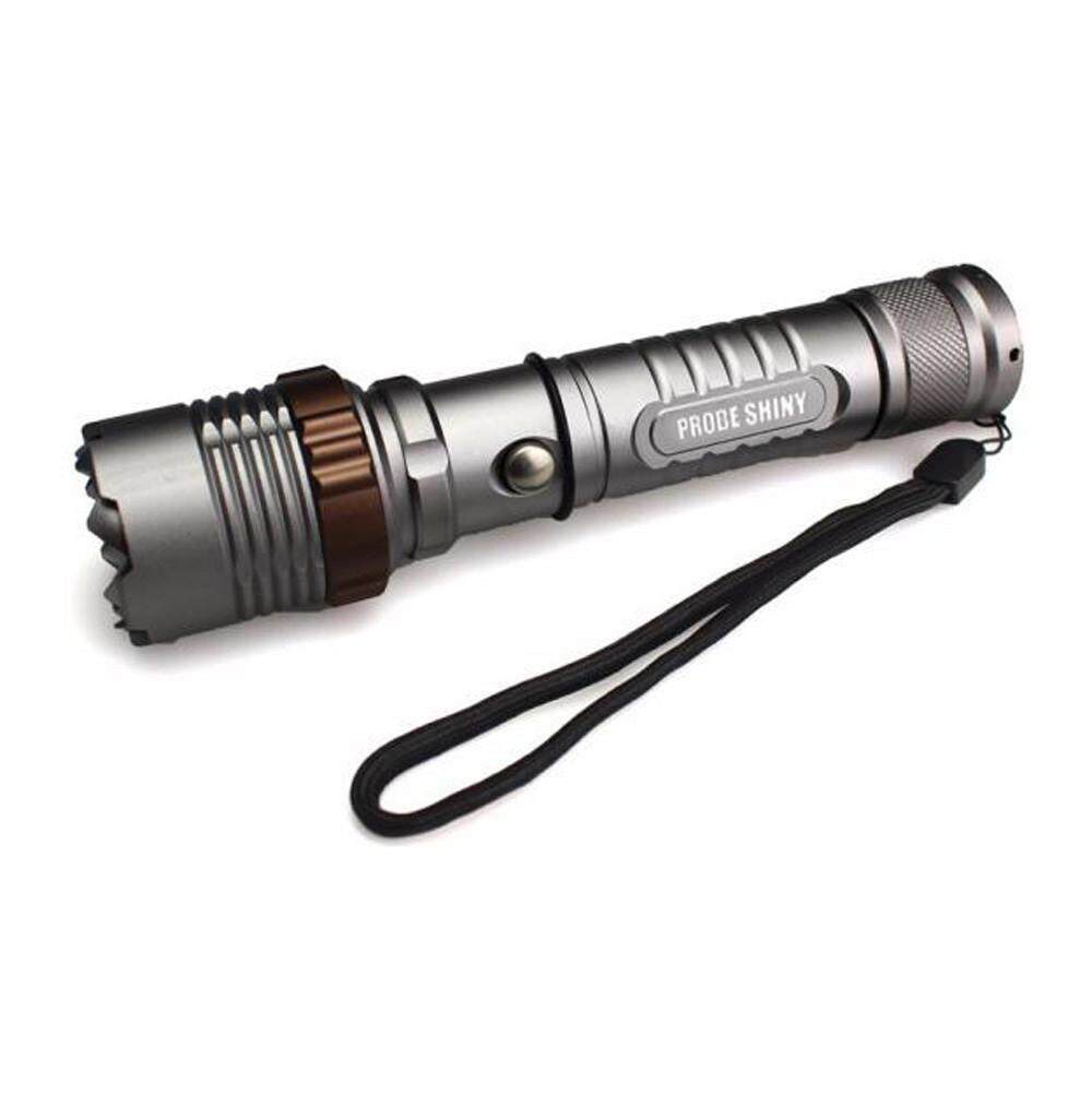 Tactical Flashlight XM-L T6 LED Zoomable Torch Lamp X800 Light Kit