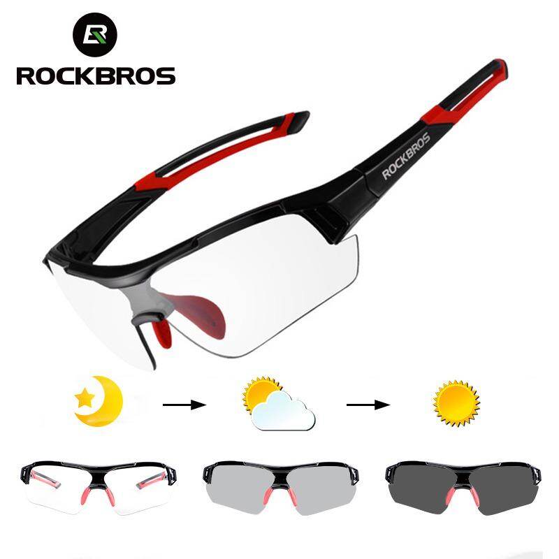 ROCKBROS Cycling Glasses Unisex Photochromic Sport Bicycle Sunglasses MTB Bicycle Hiking Glasses
