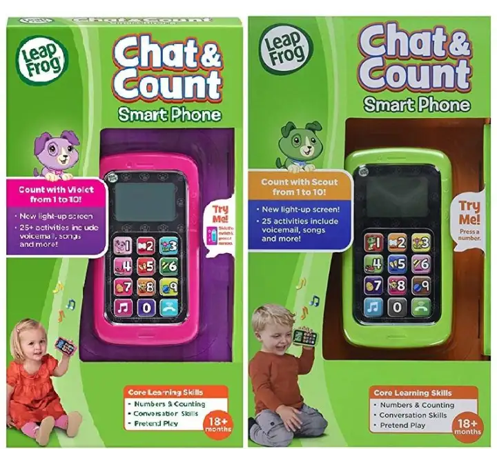leapfrog chat and count smart phone