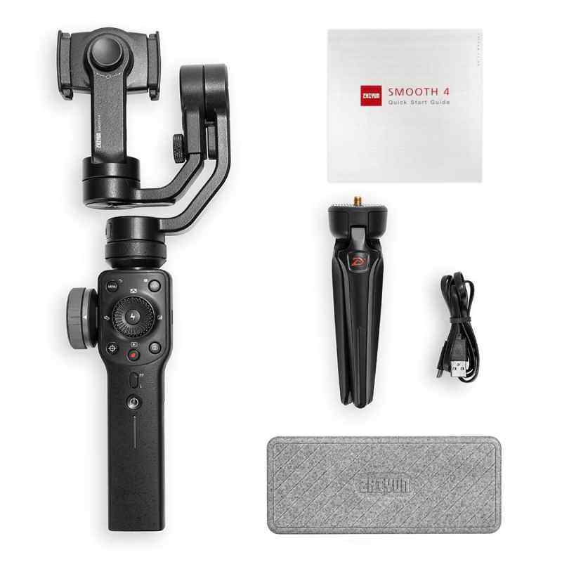 Harga Samsung Galaxy X8 Termurah Juli 2019 5 Finemall Zhiyun Halus 4 3-Axis Ponsel Cerdas Genggam Stabilizer Gimbal Fokus Tarik & Zoom Kemampuan/Keberatan Pelacakan/Timelapse/Phonego /Dua Arah Pengisi Daya untuk iPhone X 8 7 6 SE Plus untuk Samsung Galaxy S9 + S9 S8 + S8