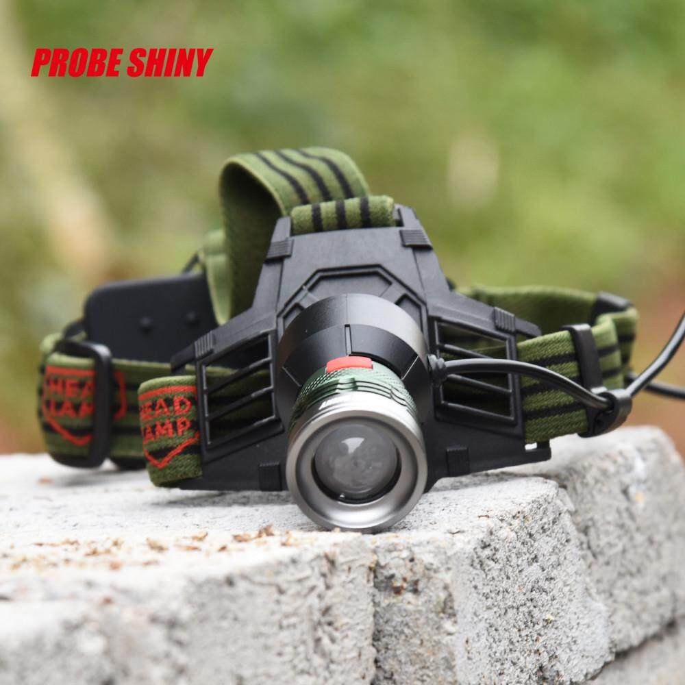 XM-L T6 Headlamp Headlight Head Light LED Rechargeable USB+Battery