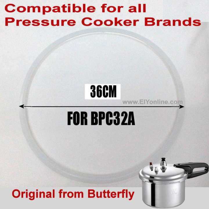 BUTTERFLY PRESSURE COOKER SILICONE GASKETS SEALING ( RUBBER RING ) FOR