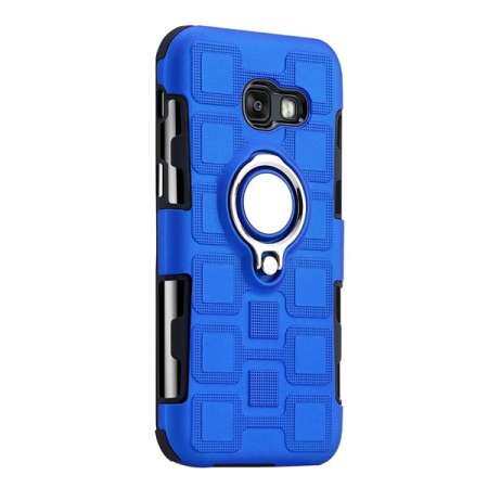 Hard เคสโทรศัพท์ที่มีผู้ถือแหวนนิ้วมือรถแม่เหล็กติดตั้งเคสมือถือกันกระแทกสำหรับซัมซุงกาแล็คซี่ A5 2017