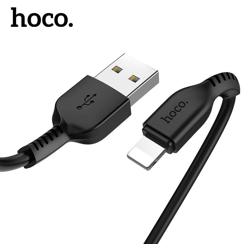 【For iPhone Series 1M】Hoco X20 Micro Usb To lightning Cable for iPhone 11 7 11 Max 12 12 Pro 12 Mini 2.4A Charging Data Transfer