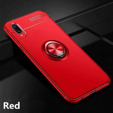 ฝาครอบเคสสำหรับ VIVO V11【Car แหวนสำหรับยึดนิ้ว Series】Shockproof นุ่ม TPU ซิลิโคนโทรศัพท์ด้านหลัง