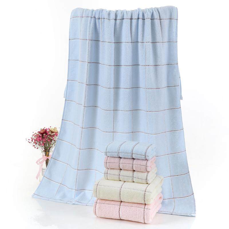 100% Cotton Mềm Mại Hút Nước Người Lớn Khăn Tắm Khăn Mặt