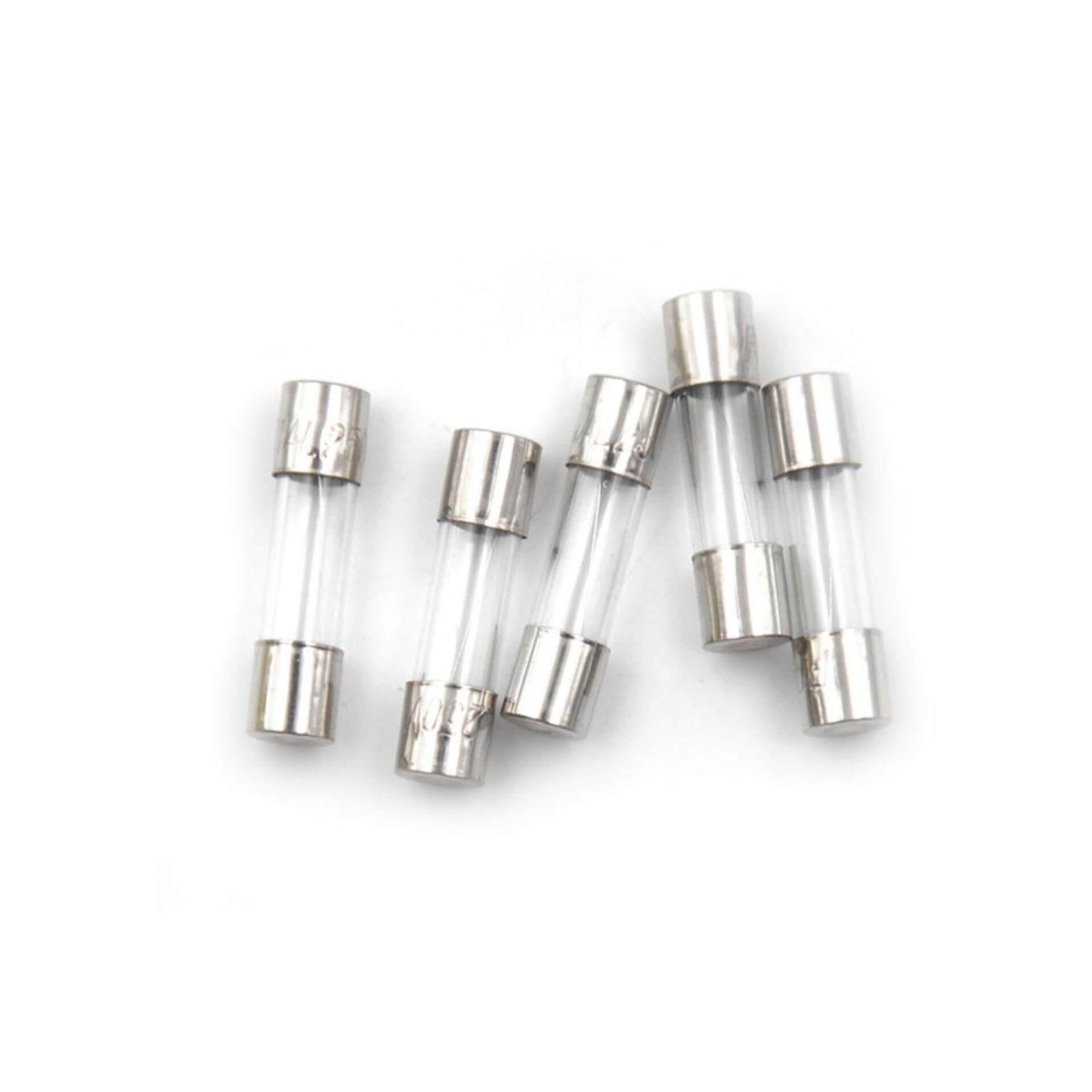 T1A 250V cartridge GLASS fuses 5X20mm 1A 250V Slowblow 5x AXIAL