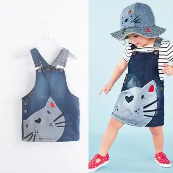 denim overall dress kids