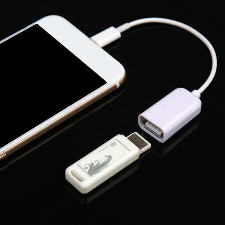 ไมโคร USB ไปยัง USB 2.0 โฮสต์แปลงสายโทรศัพท์มือถือ Samsung