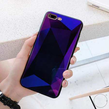 เพชรกระจกเทมเปอร์สำหรับ Apple IPhone XR สามมิติ Rhombus Glass สำหรับ Apple IPhone XR