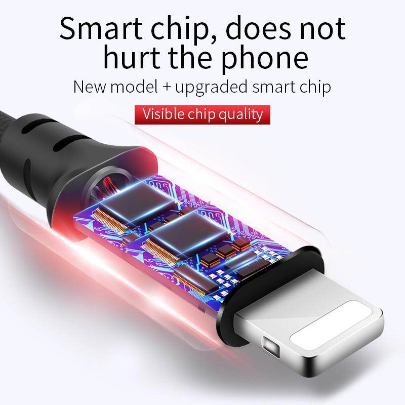 HOCO 2M USB Charging cable for Apple iPhone X 8 7 6 6s plus 5 Lightning to USB 2A Fast Charge Cable Data sync Charger