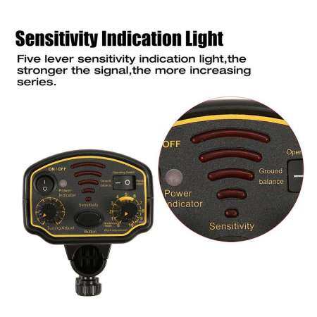 CFB AR944M Underground เครื่องตรวจจับโลหะทอง Digger Treasure ค้นหา 1.8 เมตรความลึก