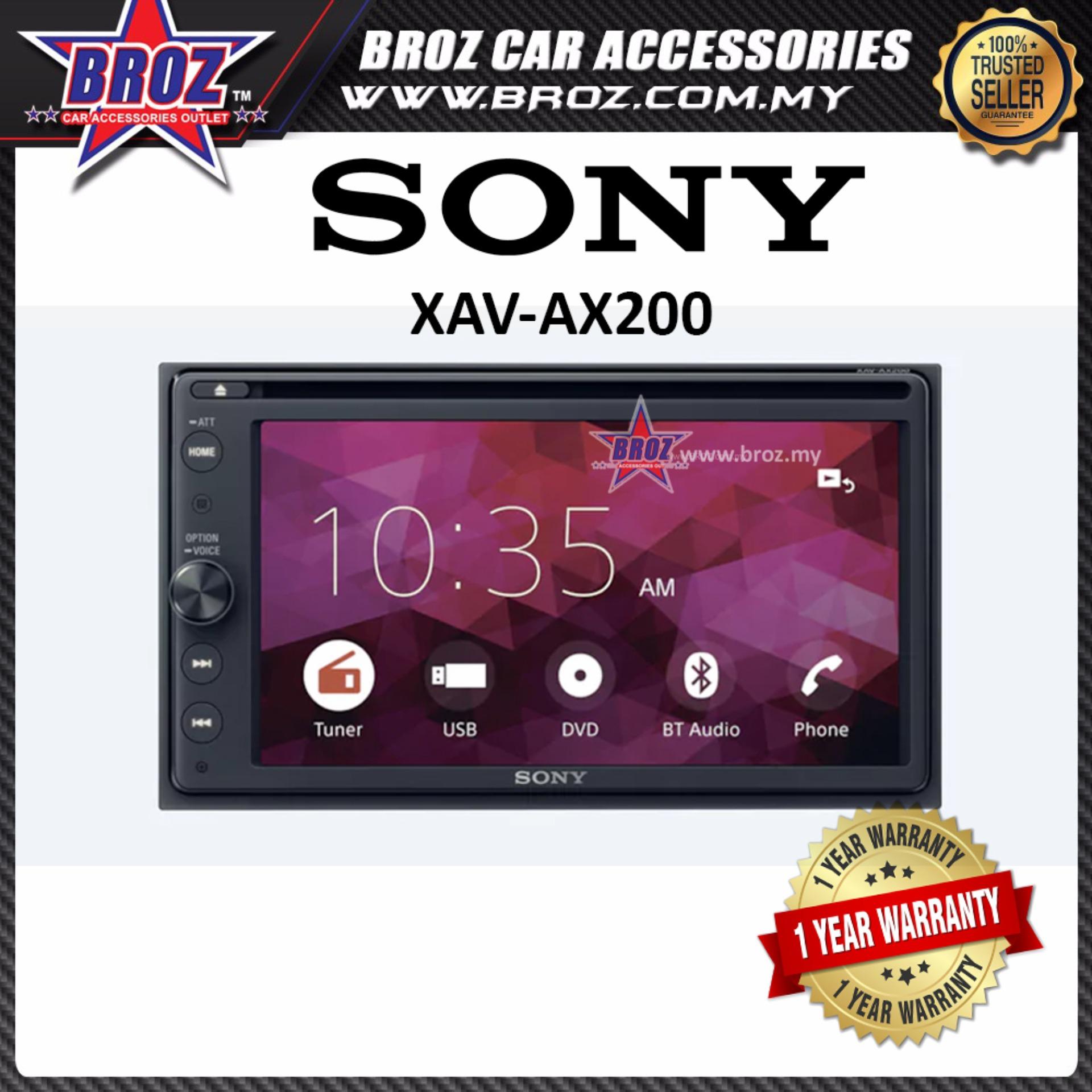 Sony XAV-AX200 6.4 Double DIN Apple 