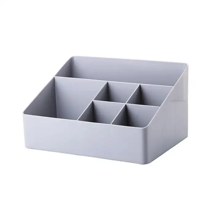 Czs Desk Organizer Divided Cosmestic Storage Bins Plastic Divided Cosmestic Storage Bins Plastic